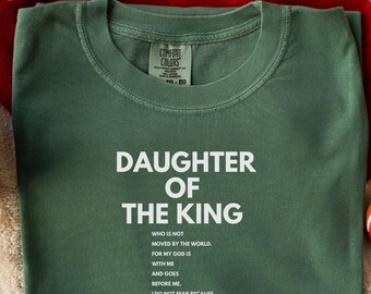 Tochter des Königs Shirt, Christian Faith Tee