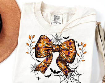 Bow Coquette Halloween T-Shirt, Spooky Season Tee