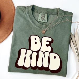 Shirt Comfort Colors® Cute Be Kind, shirt Teacher Kindness, shirt Choose Kindness, shirt Back to School, shirt voor leraar basisschool, shirt voor leraar basisschool