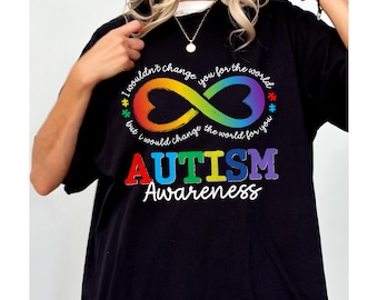 Autism Awareness Shirt, Seeing The World Differently, Special Ed Teacher