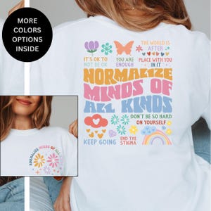 Comfort Colors Autism Awareness Tee, Neurodiversity Shirt