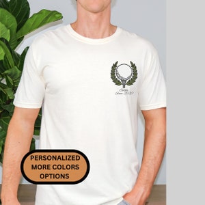 Custom Golfer Since Tshirt Personalized Golf Clothes Tee, 2024 Masters Tournament Augusta 90 Years Shirt, Birthday Tee
