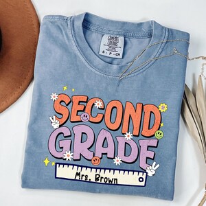 2nd Grade Teacher Shirt, Second Grade Teacher Shirt, Elementary Teacher Shirts Second Grade Dream Team Shirt, 2nd Grade Teacher Gift
