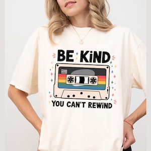 Shirt Comfort Colors® Cute Be Kind, shirt Teacher Kindness, shirt Choose Kindness, shirt Back to School, shirt voor leraar basisschool, shirt voor leraar basisschool