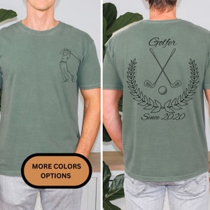 Golfer T-Shirt, Golf Player Augusta Shirt, PGA Tee, Golf Ball Gift, Golfer Clothes, Masters Golf Tshirt, Masters Golf Cup Vintage Tee