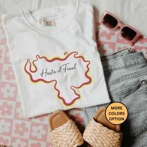 Venezuela Hasta El Final Tshirt, Trendy Venezuela 2024 Shirt, Con Venezuela, Gift For Venezuelan, Venezuela shirt