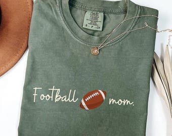 Fußball Mama Komfort Farben Shirt, Fußball Liebhaber Geschenk