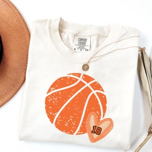 Personalized Basketball Mom Shirt, Basketball Mom Shirt With Kids Name and Number,Custom Basketball Mom Tee,Basketball Mom T-Shirt,Game Day