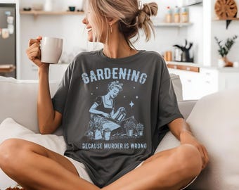 Funny Gardening T-Shirt: Vintage Retro Gardener Gift
