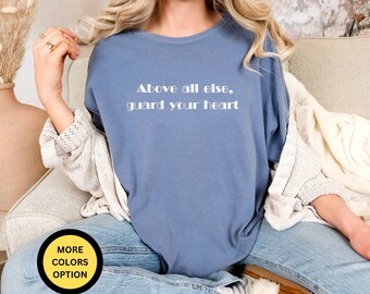 Gott ist guter Komfort Farben Shirt, religiöses Bibel-Vers-T-Stück