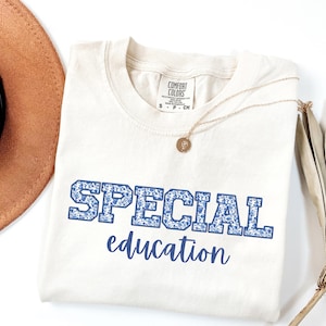 Comfort Colors® Special Education Teacher Shirts, Special Education Teacher Gifts, Sped Teacher Shirt, Autism Teacher Shirt, Sped Shirt Gift