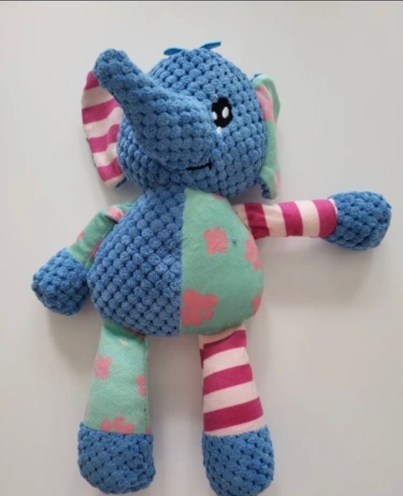 PET Plush Elephant Toy for DOGS and CATS, Bite Resistant Interactive