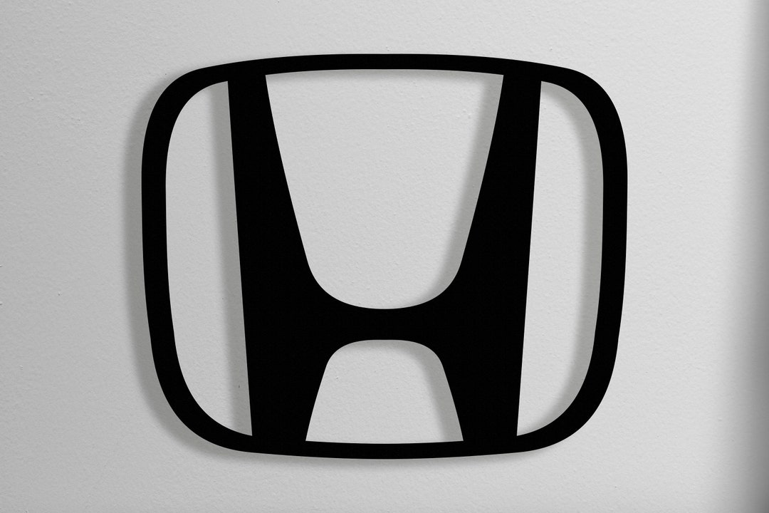 Honda Car Logo Metal Wall Art / Honda Sign / New Car Present / Car Park