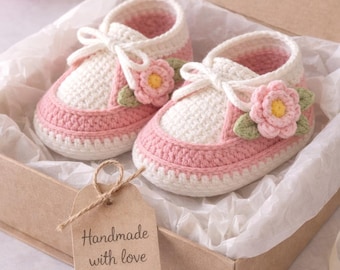 Patrón de botitas de bebé a crochet fáciles (PDF) / Guía rápida y sencilla / Apto para principiantes / Zapatos para recién nacidos