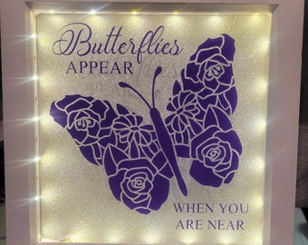 Butterfly in Memory light frame