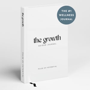 The Growth Guided Journal | 100 Journal Prompts for Healing and Growth | Therapy Journal for Anxiety and Mental Health