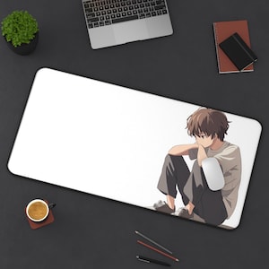 Anime Boy Deskmat, Anime Deskmat, Boy Mousepad, Gaming Mousepad, Gaming Desk Mat