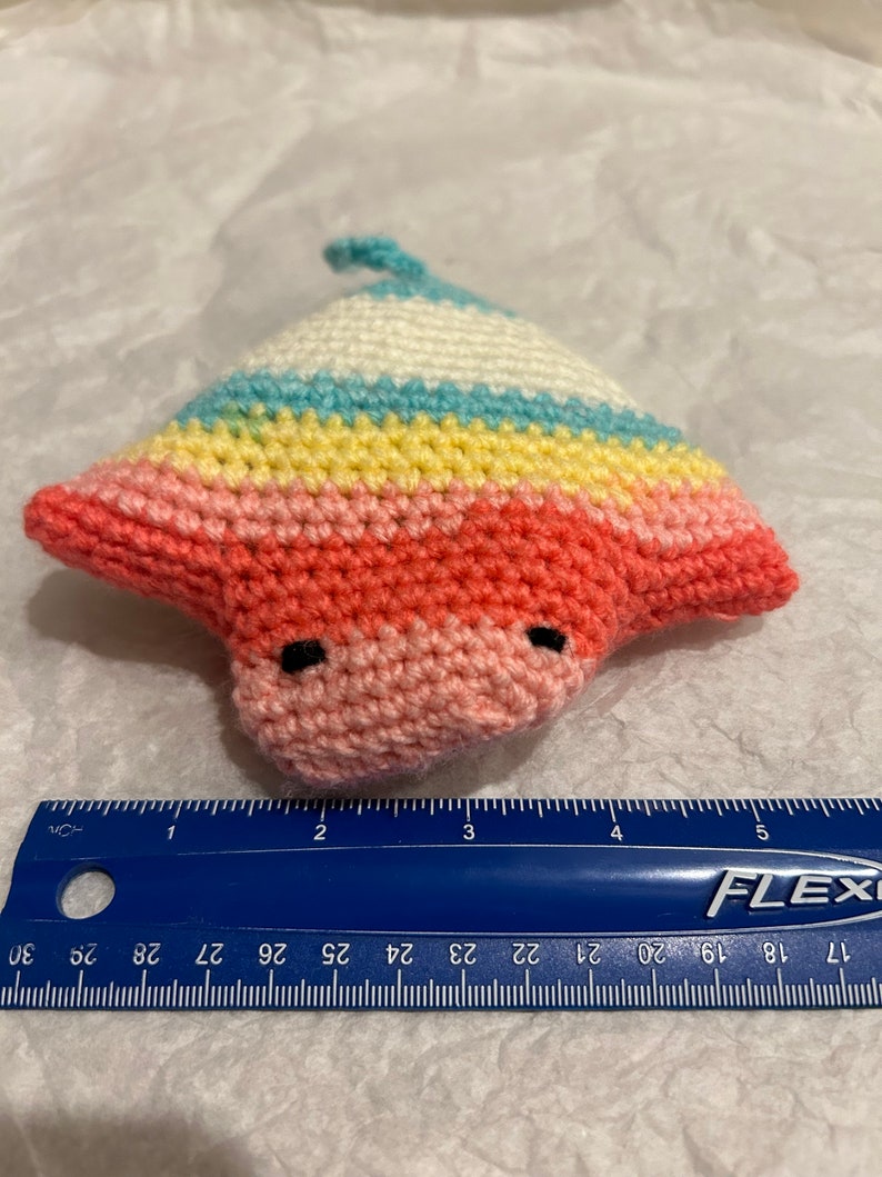 Crochet Manta Ray Stuffed Animal Ocean Creatures Plush - Etsy