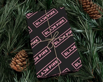 Blackpink Gift Wrap Kpop Black Lisa Rose Jisoo Jennie Korea