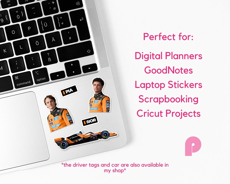 2026 F1 Driver Portraits Digital Stickers Bundle, 2026 Formula 1 Season ...