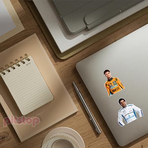 UPDATED 2025 F1 Driver Portrait Stickers | Formula One Drivers Stickers ...