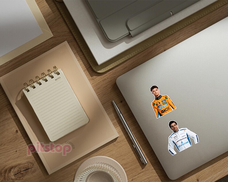 UPDATED 2025 F1 Driver Portrait Stickers | Formula One Drivers Stickers ...