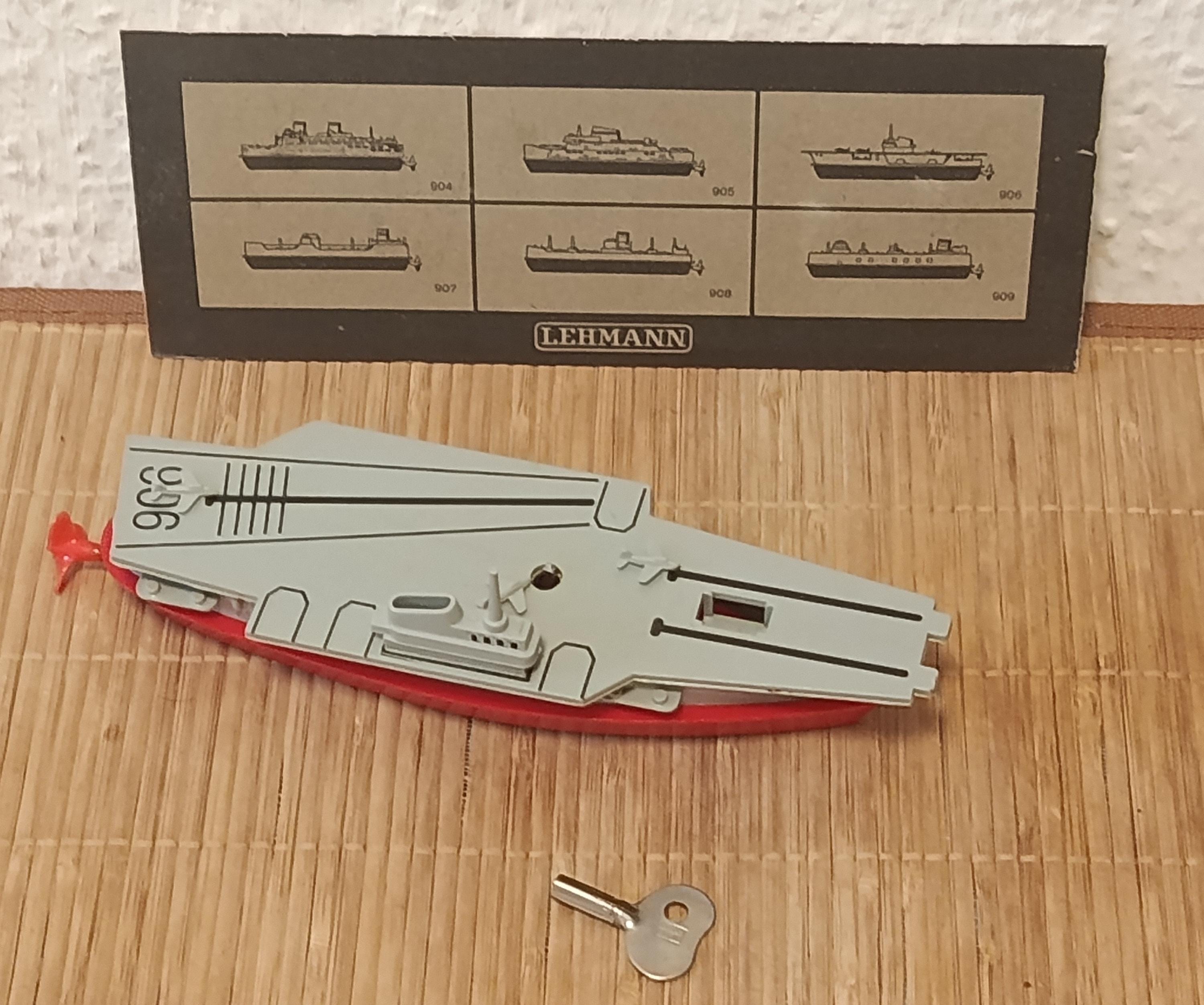 Lehmann Goldfisch Lolo made in Western Germany Friktion (Neu (gemäss