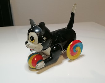 Vintage Whee-lo Magnetic Spinning Wheel Toy (vintage Metal