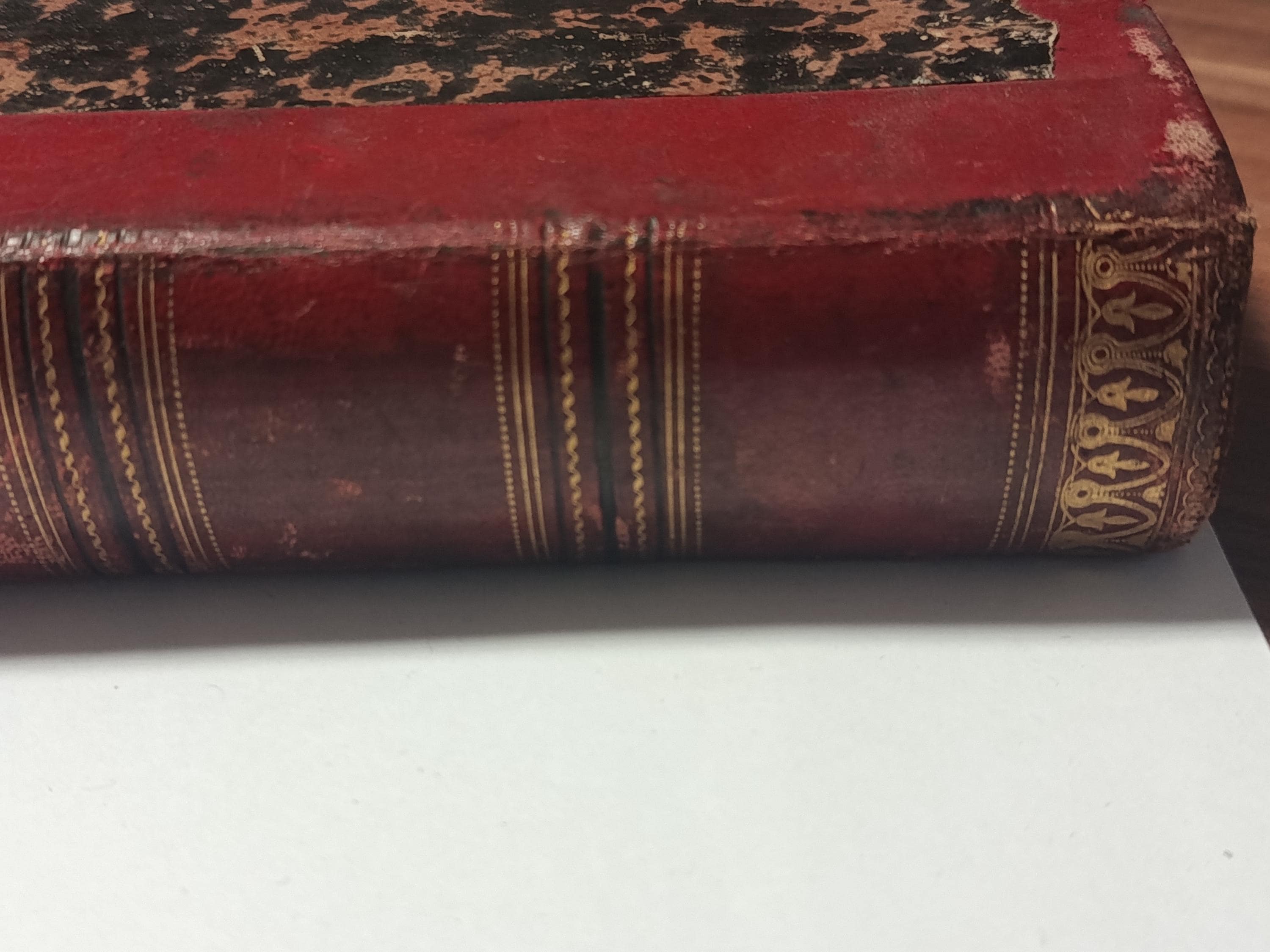 Antique Book 1845 – Molière “complete Works” (Œuvres Complètes