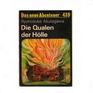 Vintage DDR Paperback Novel – The New Adventure No. 439 (Ryunosuke Akutagawa) – The Torments of Hell – Verlag Neues Leben Berlin