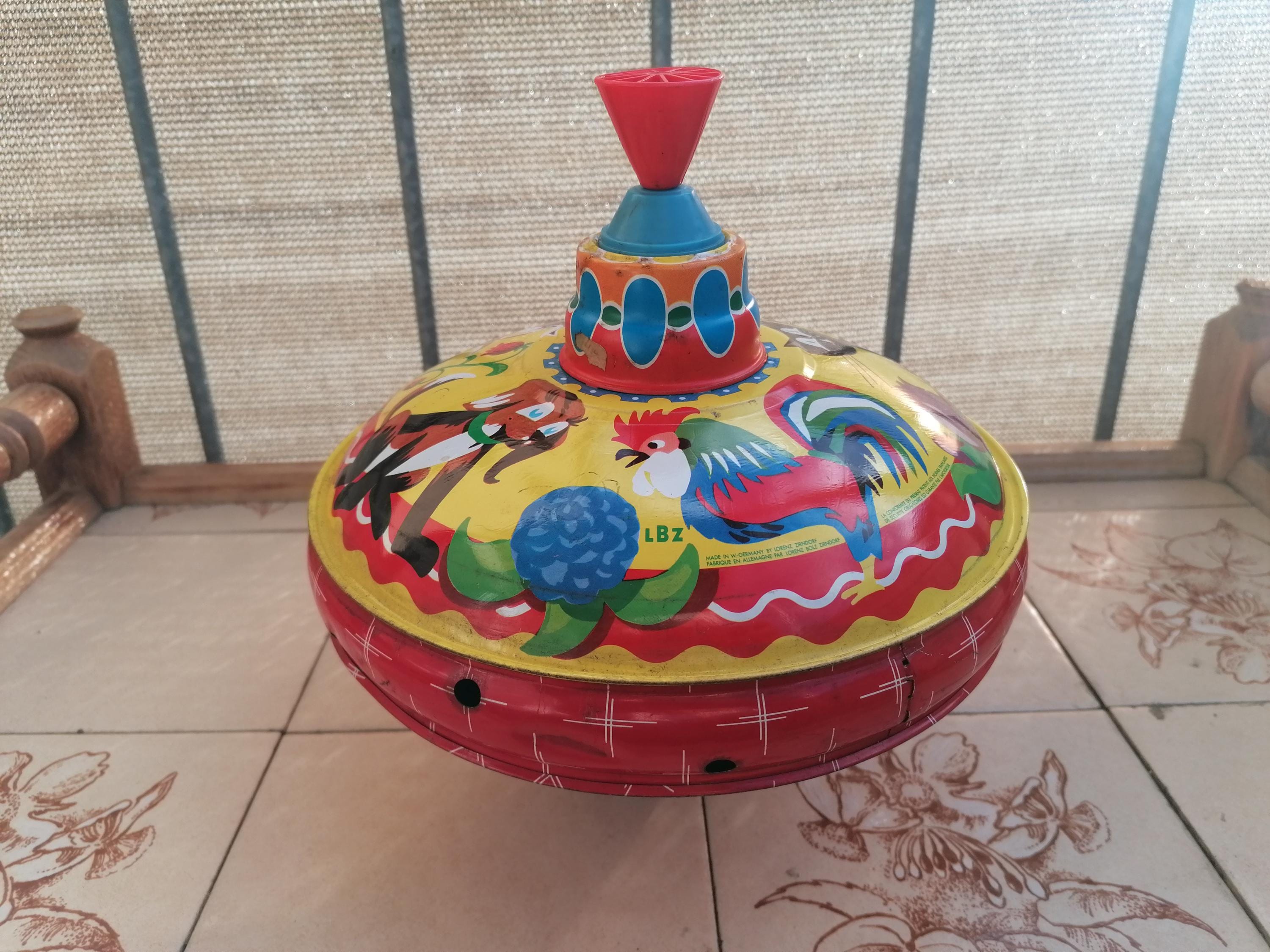 ANCIENNE TOUPIE EN tôle . jouet EUR 22,00 - PicClick FR