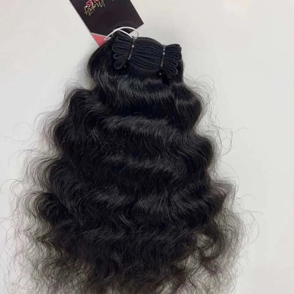 Indian Curly Hair Bundles -Raw Authentic Indian Hair Extensions