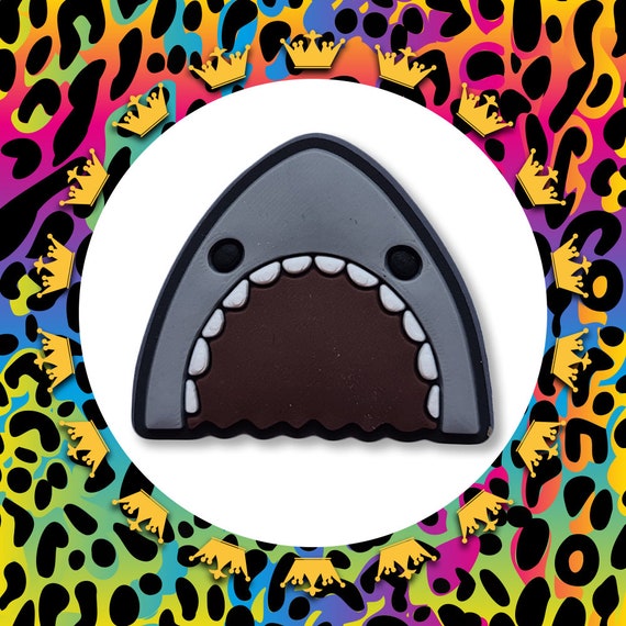 Super Cute BABY SHARK TEETH Jaws Charm to Fit Crocs/clogs 3D - Main Image