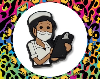 Nurse/Doctor Croc Charm: Medical/Hospital Clog Decoration