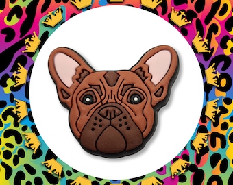 French Bulldog Puppy Croc Charm