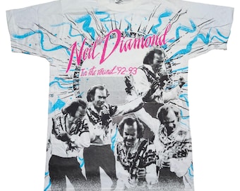Vintage Neil Diamond 1992 Tour T-shirt XL - Etsy