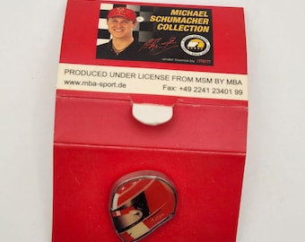 Michael Schumacher Formula One F1 Vintage Lapel Pin - Race