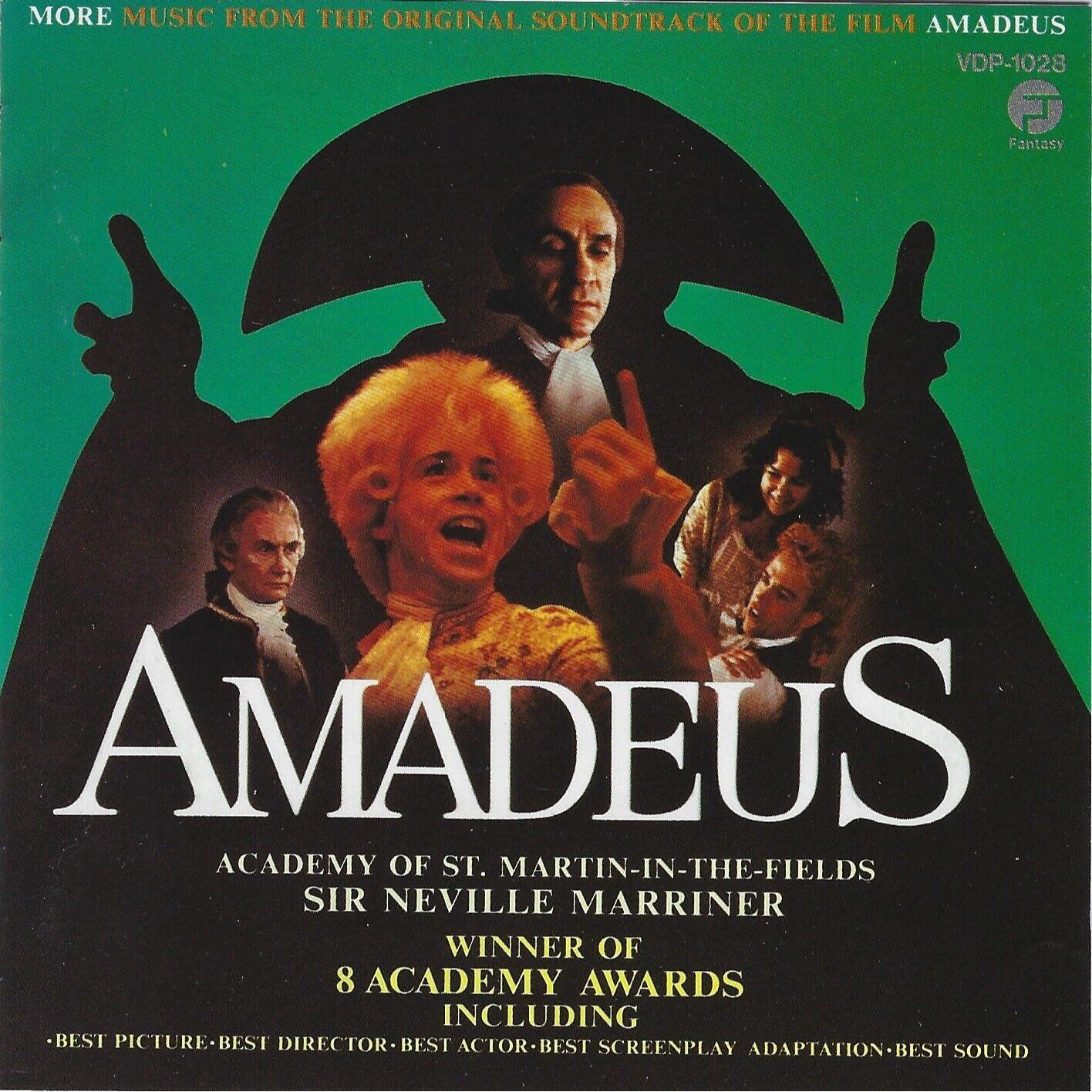Amadeus More Music Original Soundtrack Of The Film CD Sir Neville Marriner Japan