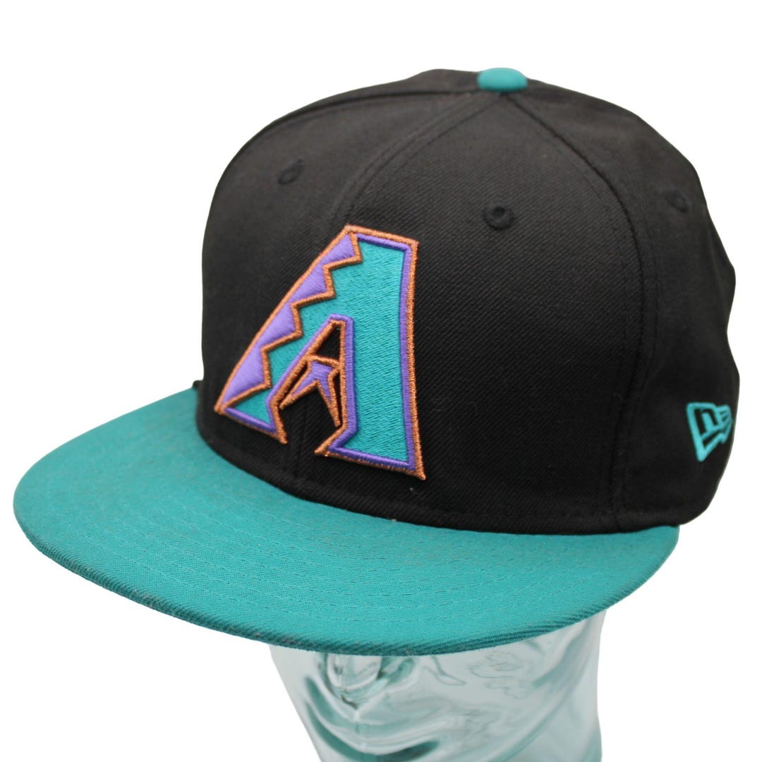 Arizona Diamondbacks New Era 59fifty 3D Lettering MLB Hat Cap Fitted 7 ...