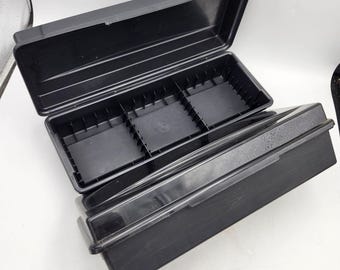 Fellowes Alpha 15 Cassette Tape Storage Case Lot of 2