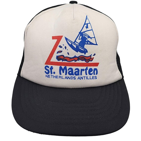 Vintage St. Maarten Netherlands Antilles Trucker Cap  display picture 3