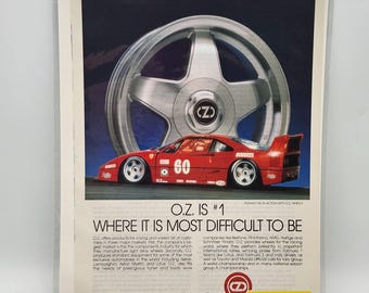 PIRELLI Tires Ferrari F40 Performing Arts 8x10 Poster Print Race