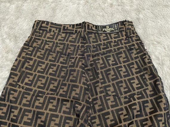 FENDI ZUCCA Monogram Trouser pants Size 30 Made i… - image 4