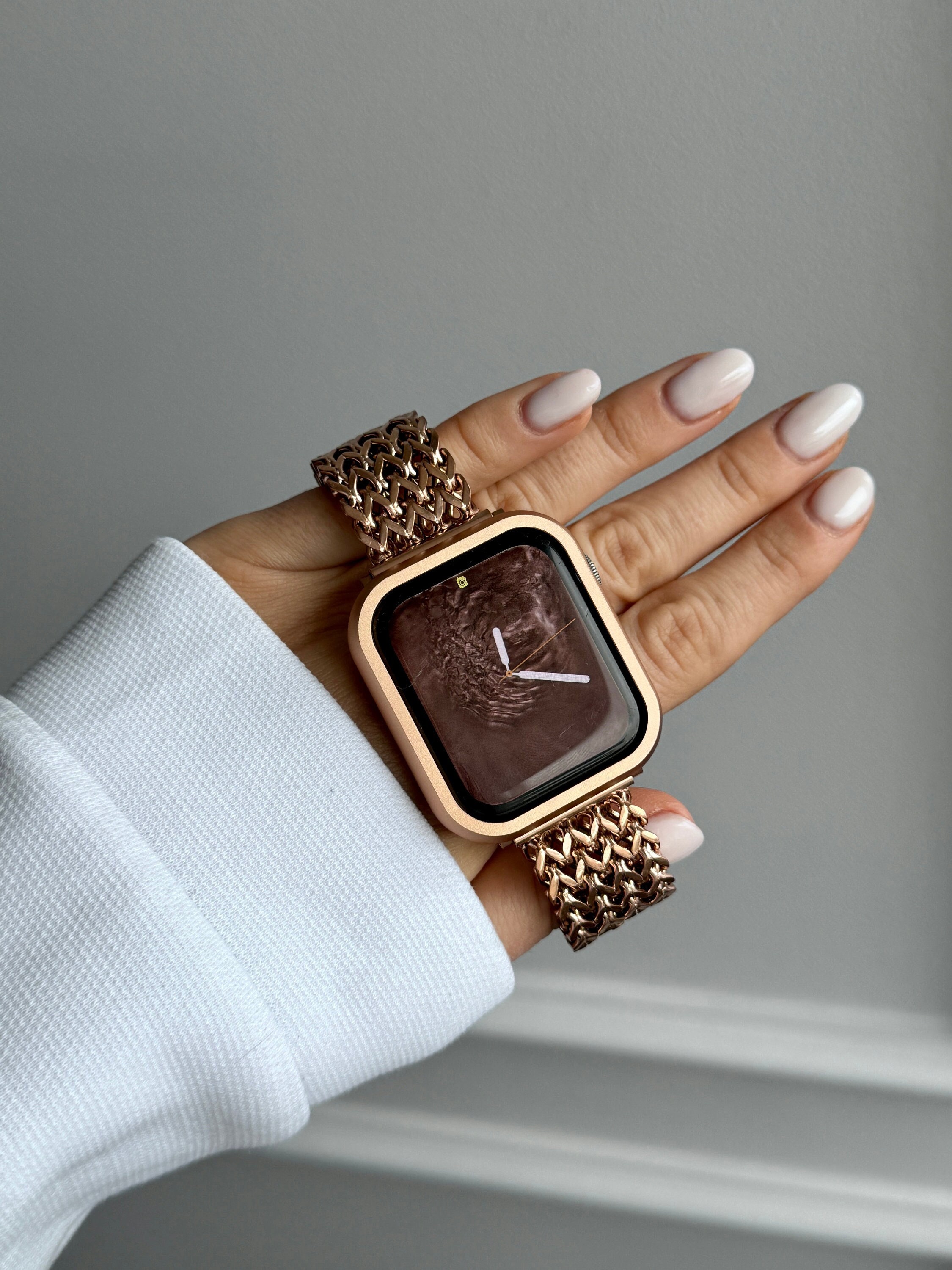 14k Gold Apple Watch Band Etsy UK