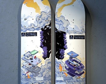 Gameboy Themed Skateboard Decks - DMG and GBA Advance - 8BITBOARDS