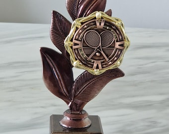 ヴィンテージ テニス トロフィー ヴィンテージ アワード - 金メッキ