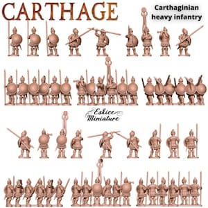 Ancient Carthaginian Heavy Infantry Set