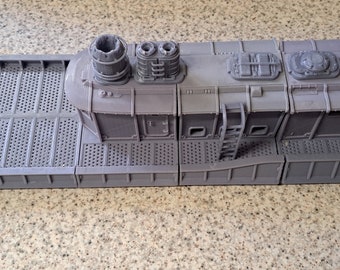 28mm Sci-Fi - The Hyperion - Sump Boat