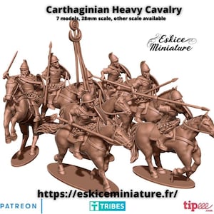 Ancient Carthaginian Heavy Cavalry Set