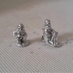20mm WW2 US Rangers 1944 - 60mm mortar team firing (ATR14)